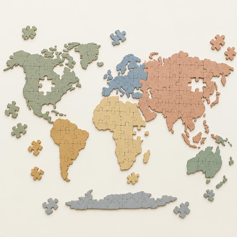 Puzzle Carte du Monde