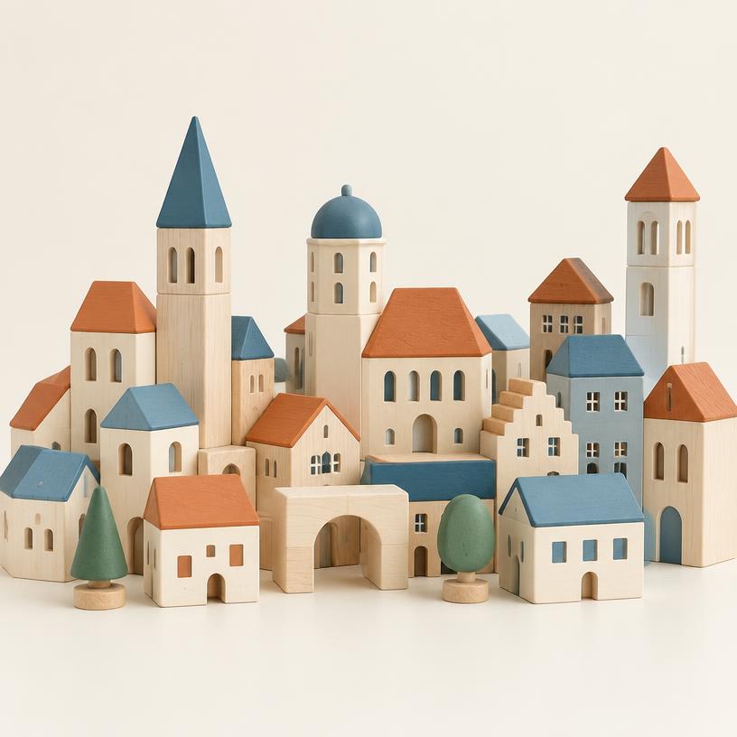 Petite Ville en Bois